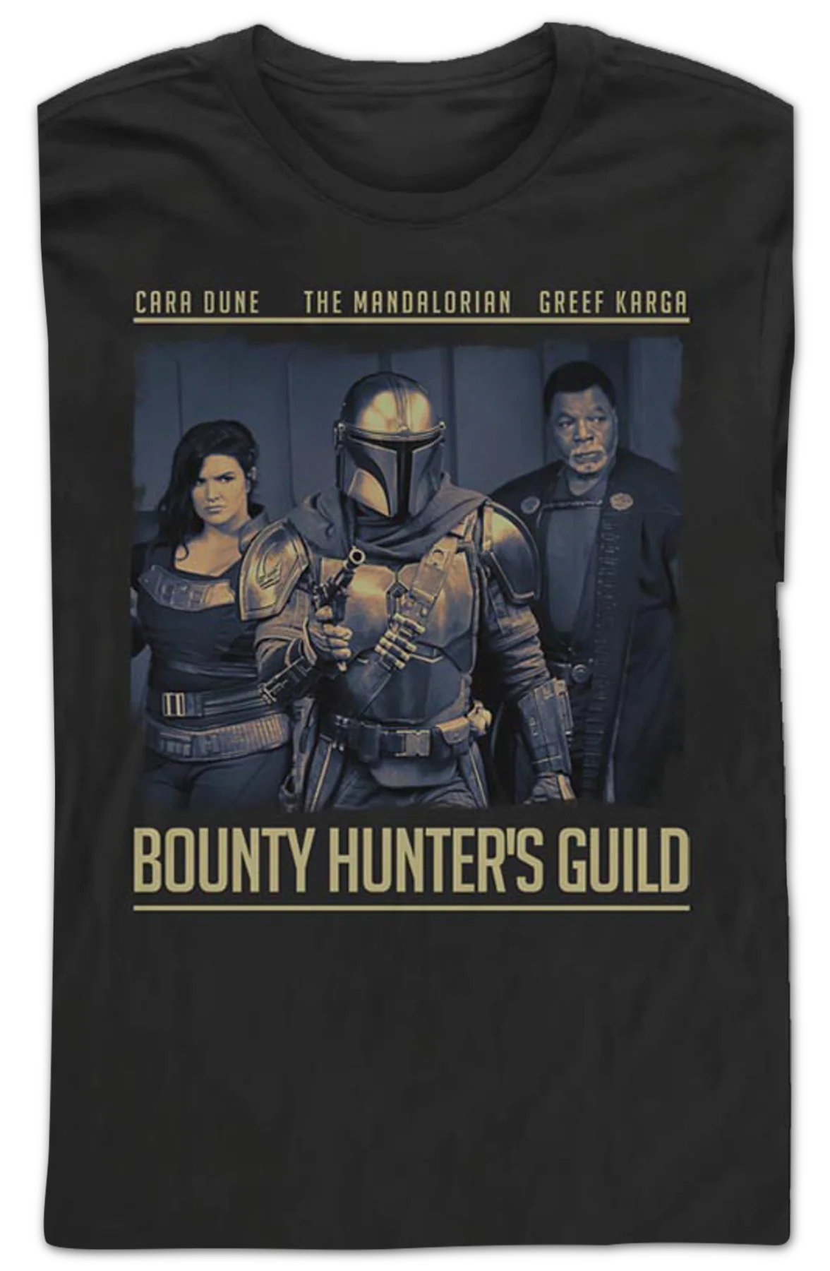 The Mandalorian Bounty Hunter's Guild Star Wars Long Sleeve Shirt - Image 2
