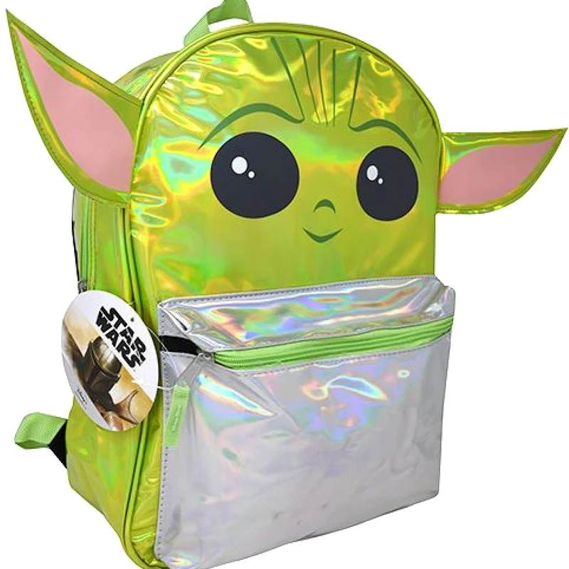 The Mandalorian Child Star Wars Backpack With Shaped Ears
