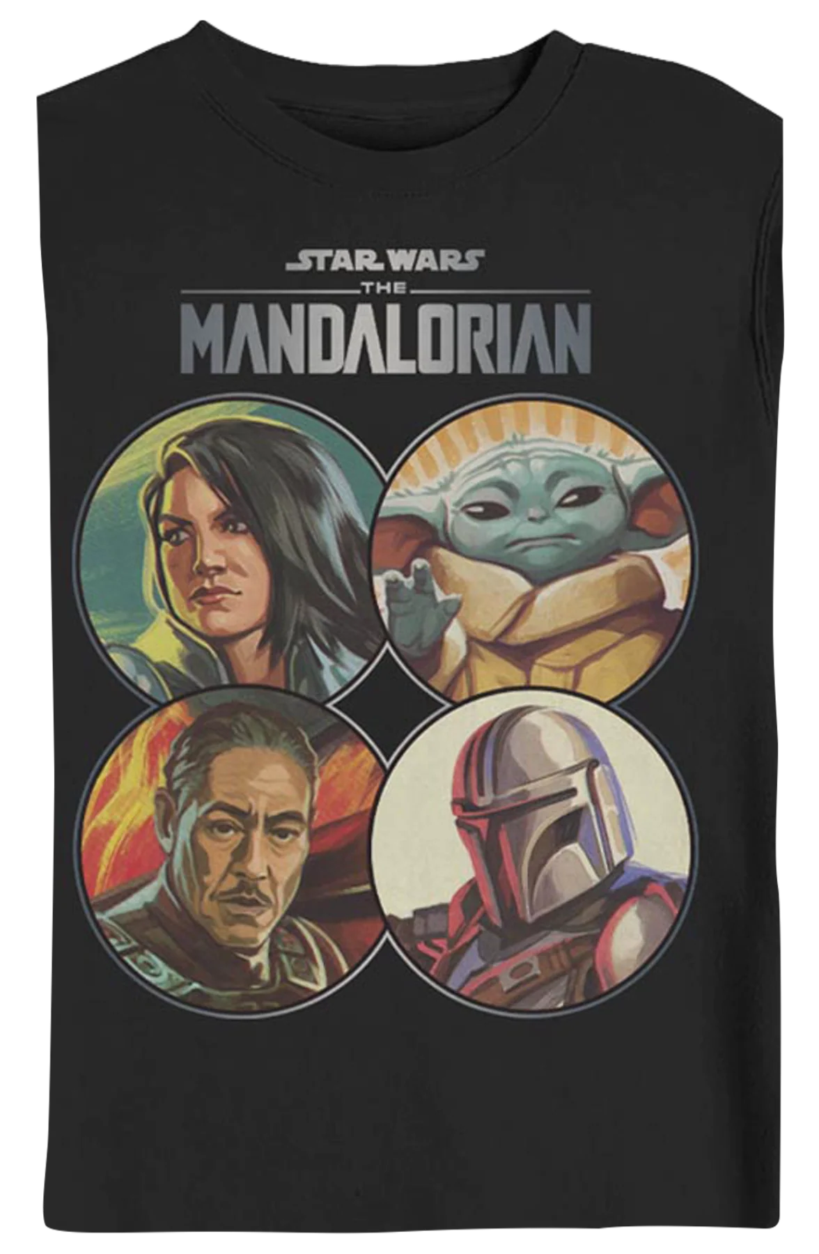 The Mandalorian Coin Collage Star Wars Sweatshirt - Image 2