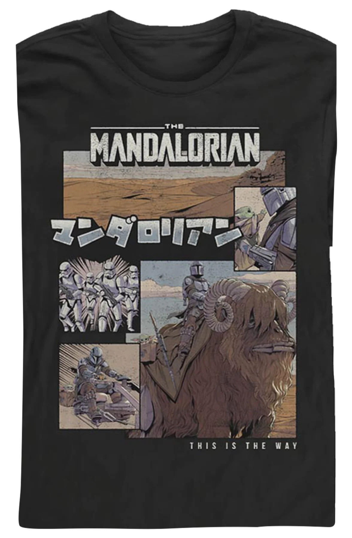 The Mandalorian Comic Book Star Wars Long Sleeve Shirt - Image 2