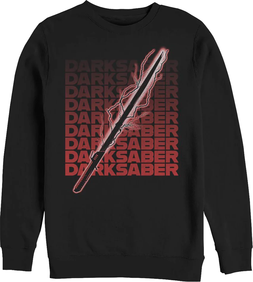 The Mandalorian Electrical Darksaber Star Wars Sweatshirt