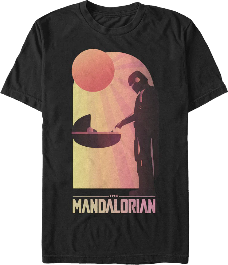 The Mandalorian Meeting The Child Star Wars T-Shirt