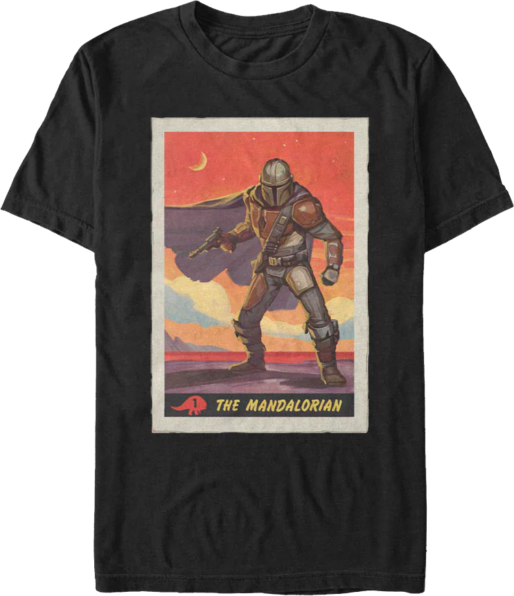The Mandalorian Poster Star Wars T-Shirt