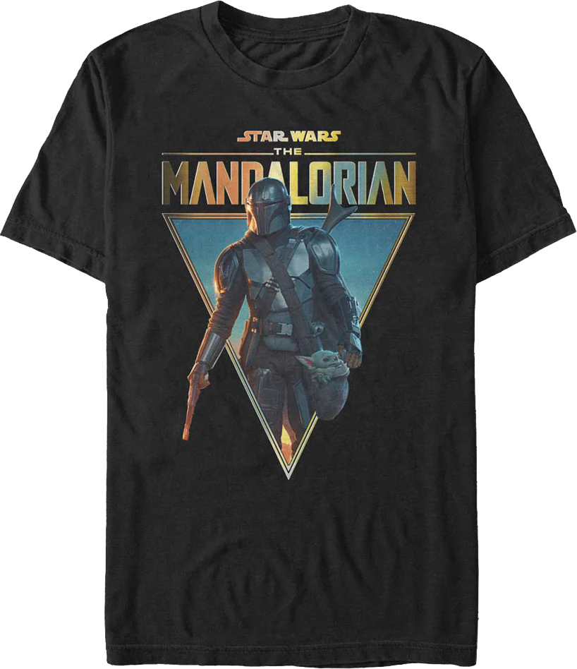 The Mandalorian Season 2 Poster Star Wars T-Shirt