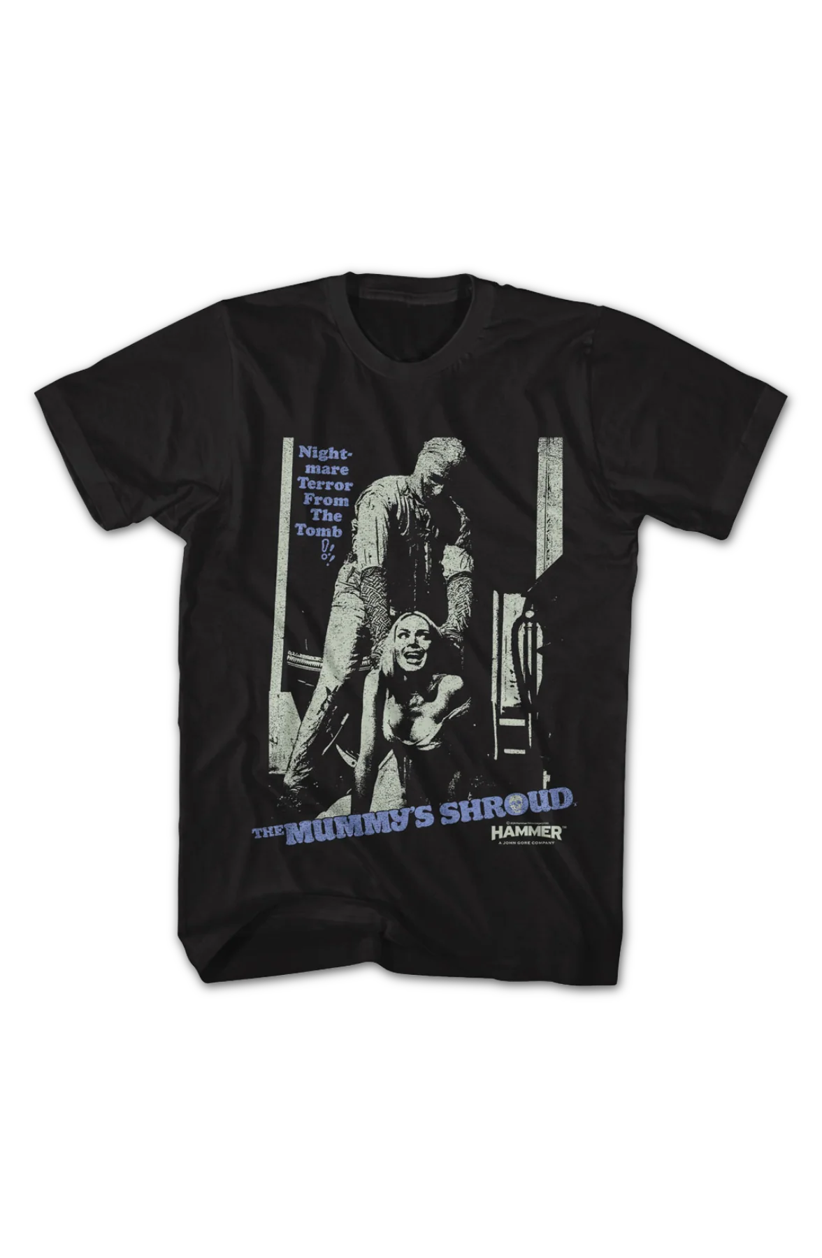 The Mummy's Shroud Hammer Films T-Shirt - Image 2
