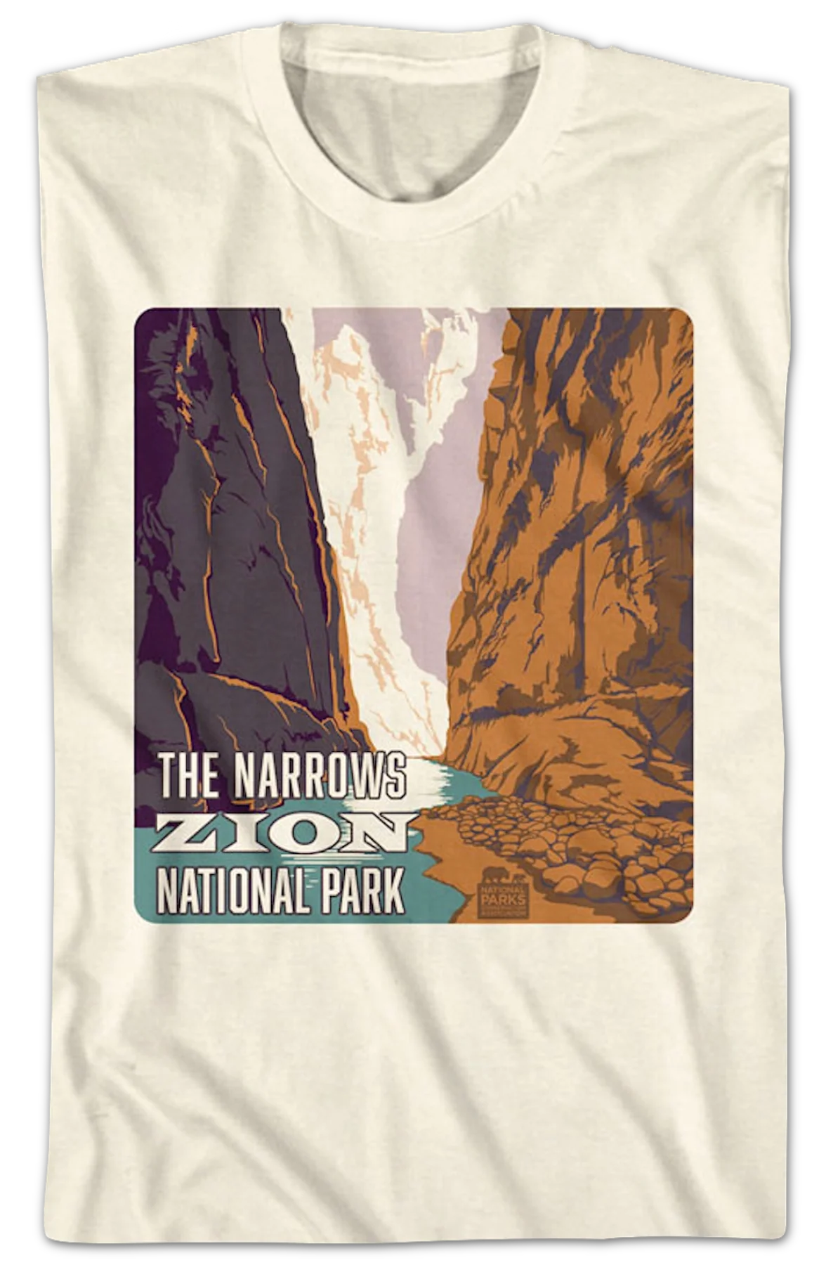 The Narrows Zion National Park T-Shirt - Image 2