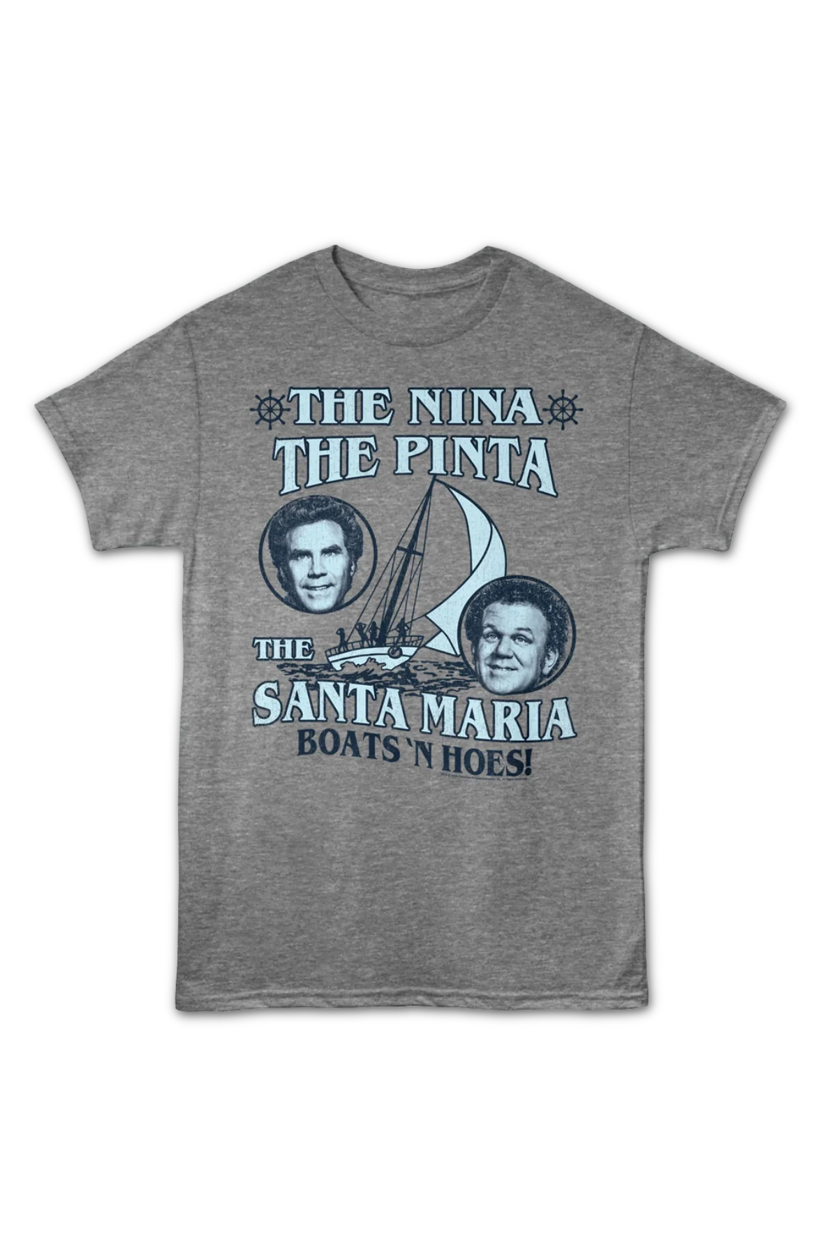 The Nina The Pinta The Santa Maria Step Brothers T-Shirt - Image 2