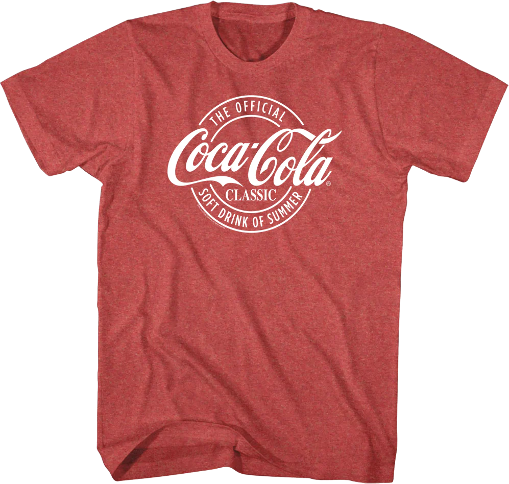 The Official Soft Drink Of Summer Coca-Cola T-Shirt