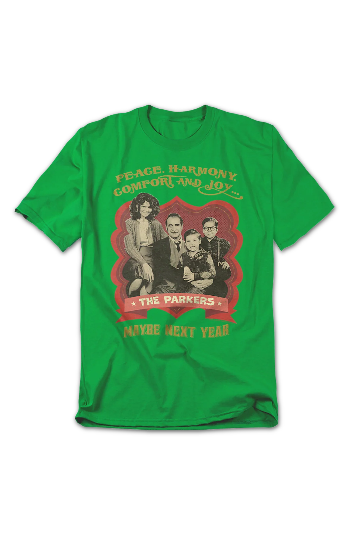 The Parkers Family Photo Christmas Story T-Shirt - Image 2
