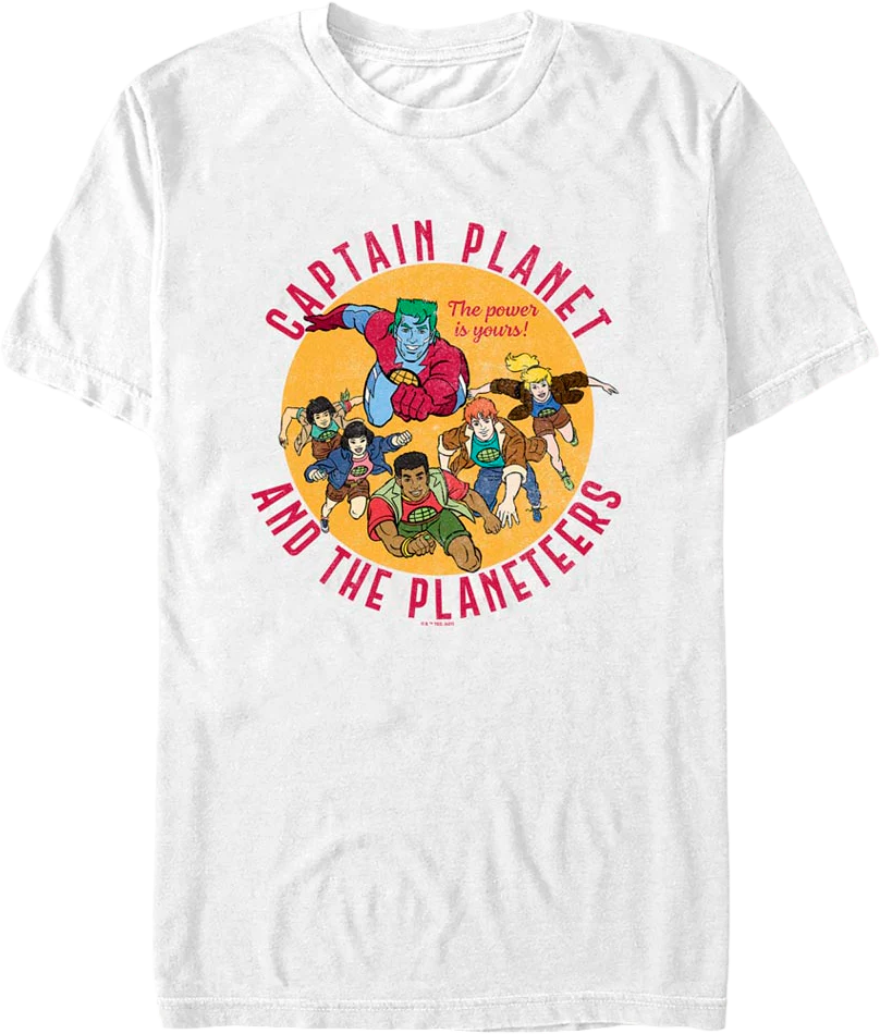 The Power Is Yours Captain Planet T-Shirt