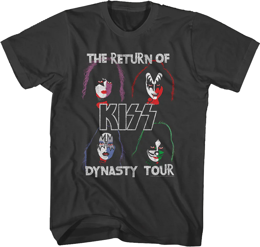 The Return Of Dynasty Tour KISS T-Shirt