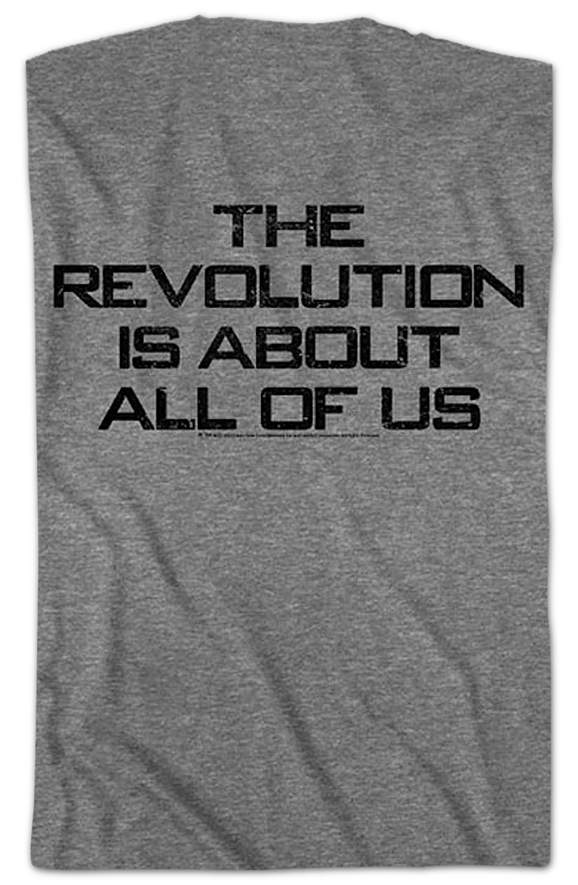 The Revolution Is About All Of Us Hunger Games T-Shirt - Image 2