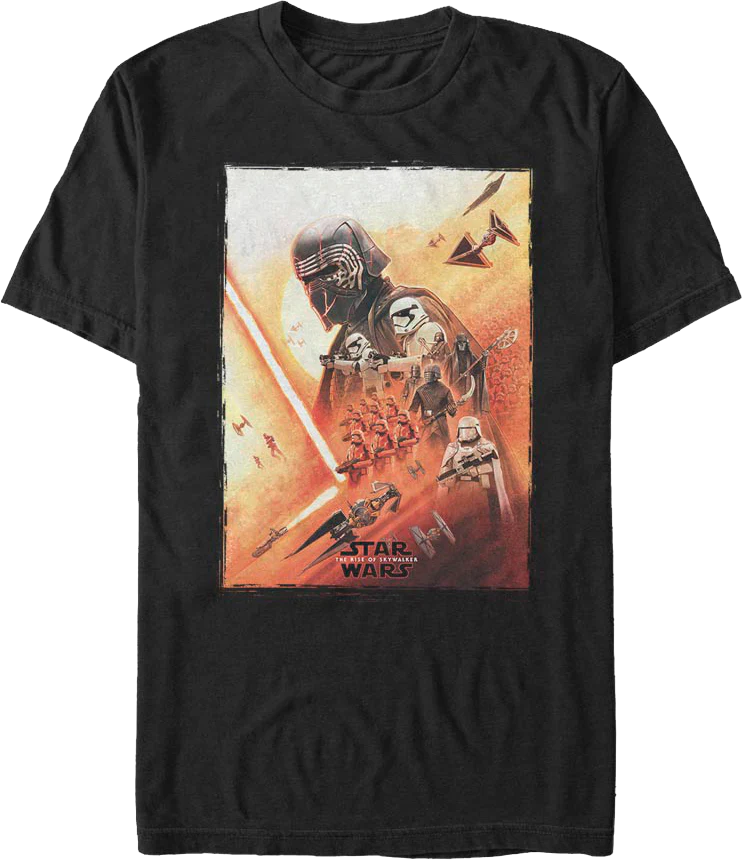 The Rise Of Skywalker Dark Side Poster Star Wars T-Shirt