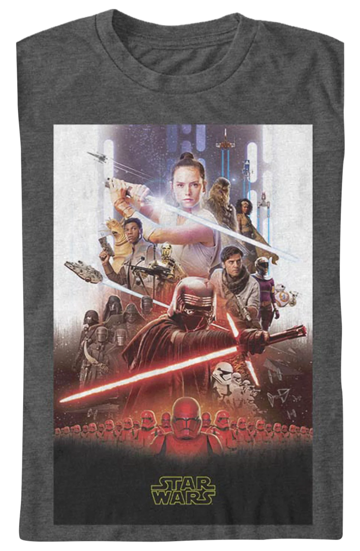 The Rise Of Skywalker Movie Poster Star Wars T-Shirt - Image 2