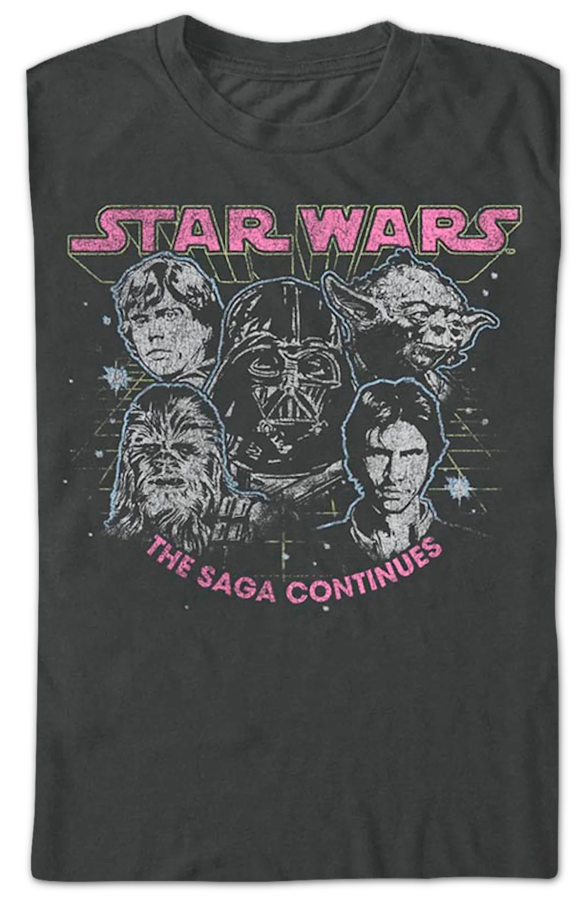 The Saga Continues Star Wars T-Shirt - Image 2