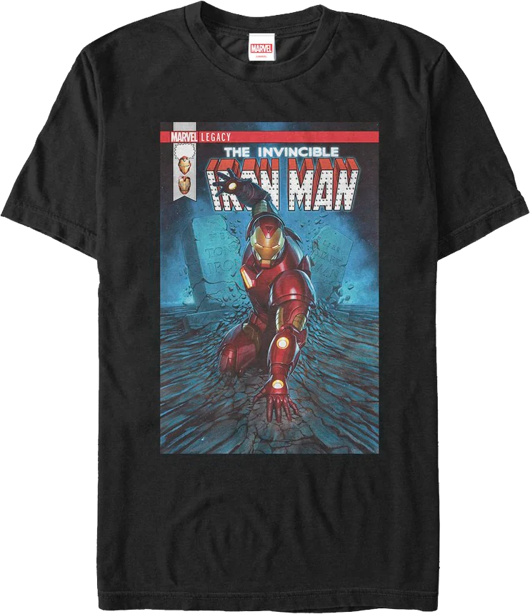 The Search for Tony Stark Iron Man T-Shirt