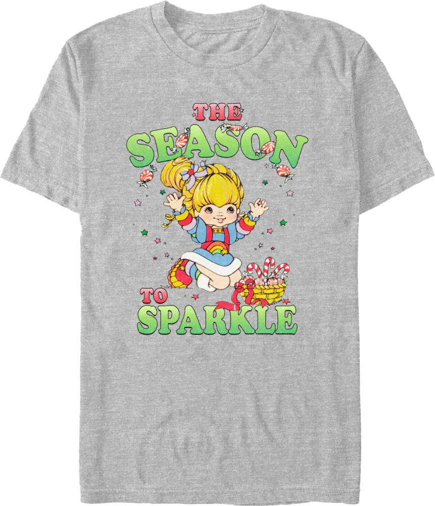 The Season To Sparkle Rainbow Brite T-Shirt