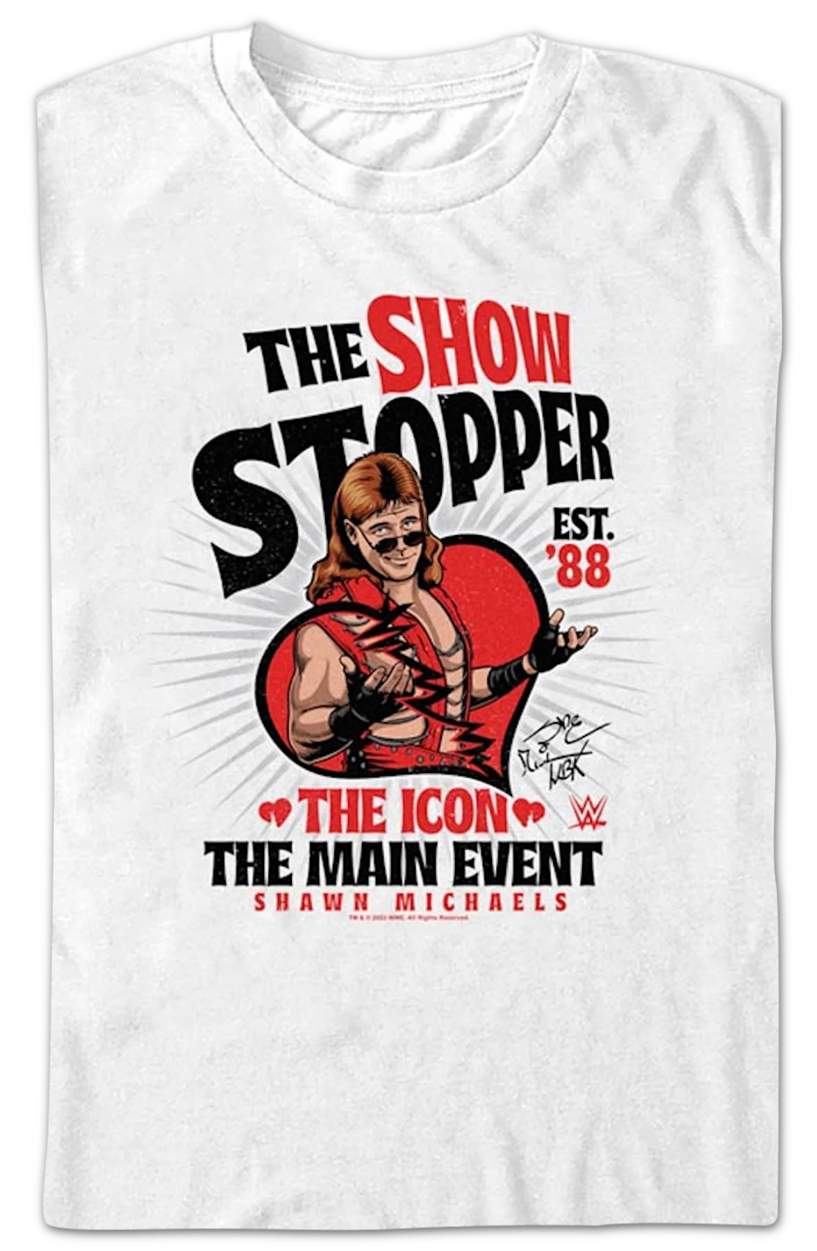 The Show Stopper Shawn Michaels T-Shirt - Image 2
