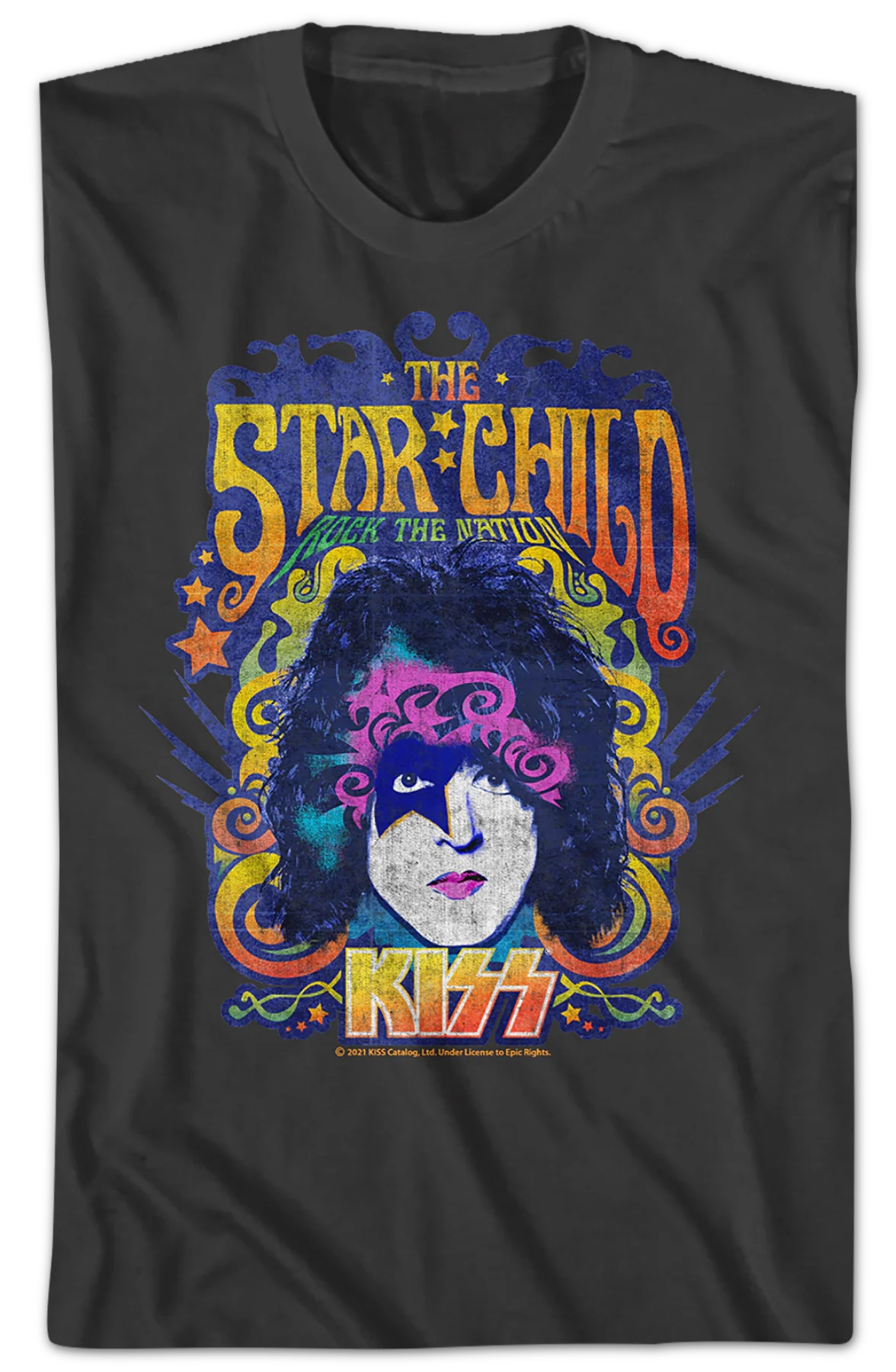 The Starchild KISS T-Shirt - Image 2