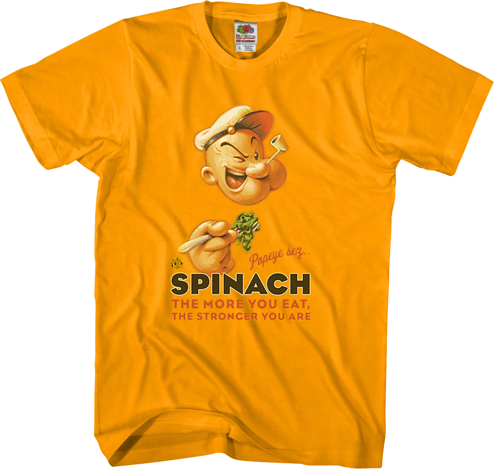 The Stronger You Are Popeye T-Shirt
