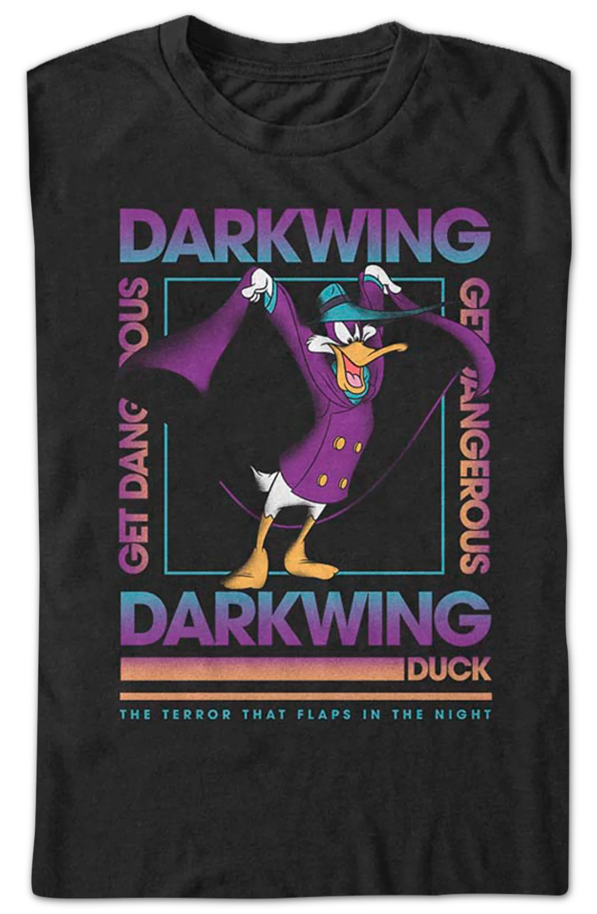 The Terror That Flaps In The Night Darkwing Duck T-Shirt - Image 2