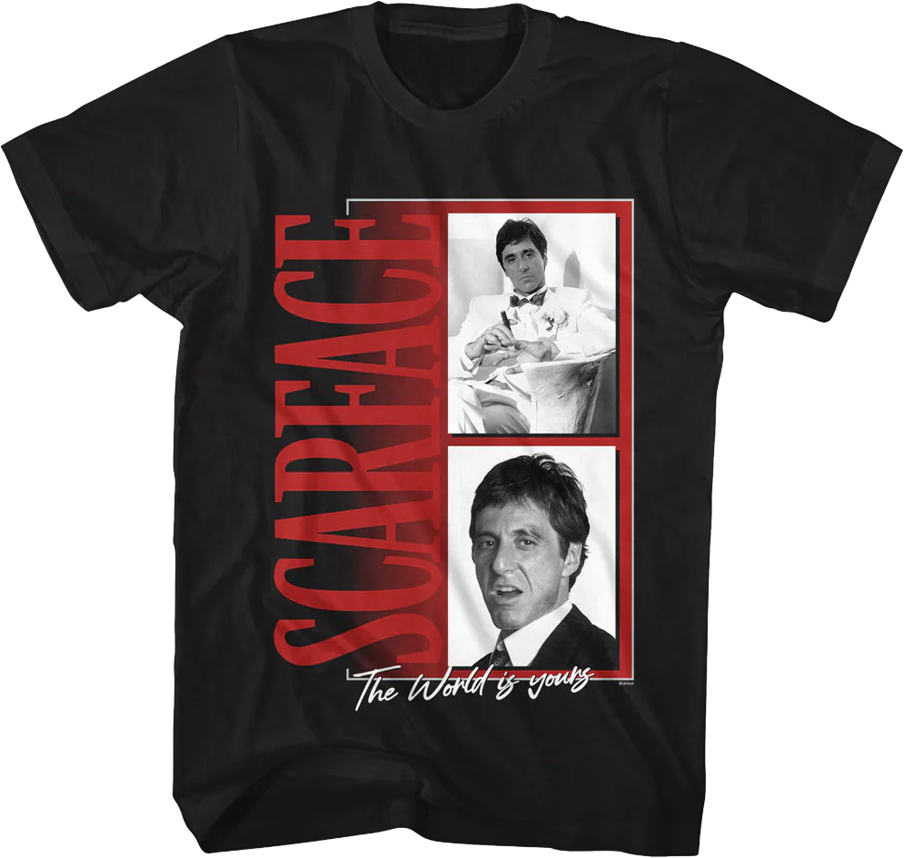 The World Is Yours Photos Scarface T-Shirt