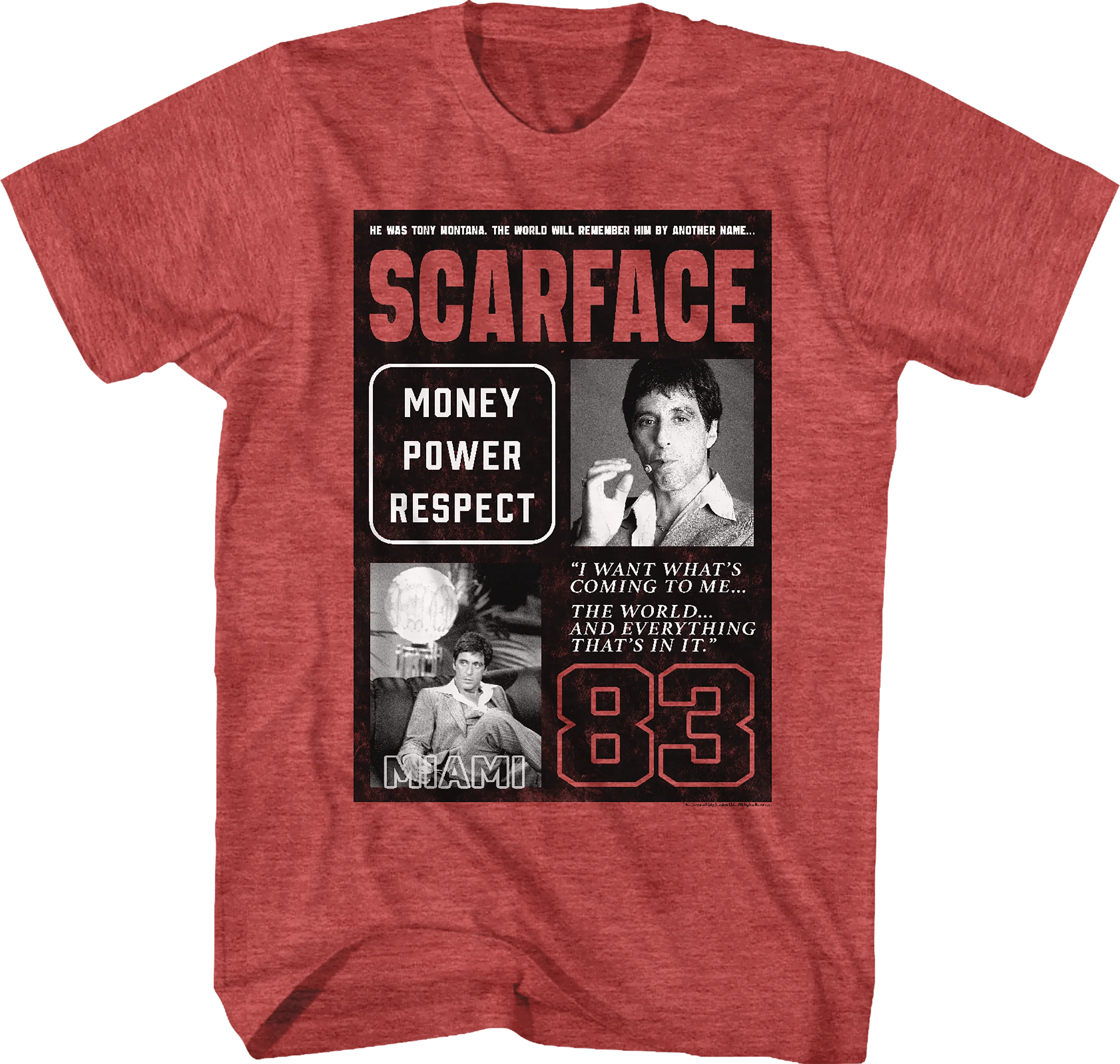 The World Will Remember Scarface T-Shirt