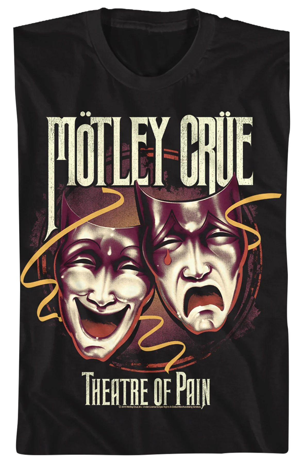 Theatre of Pain Motley Crue T-Shirt - Image 2