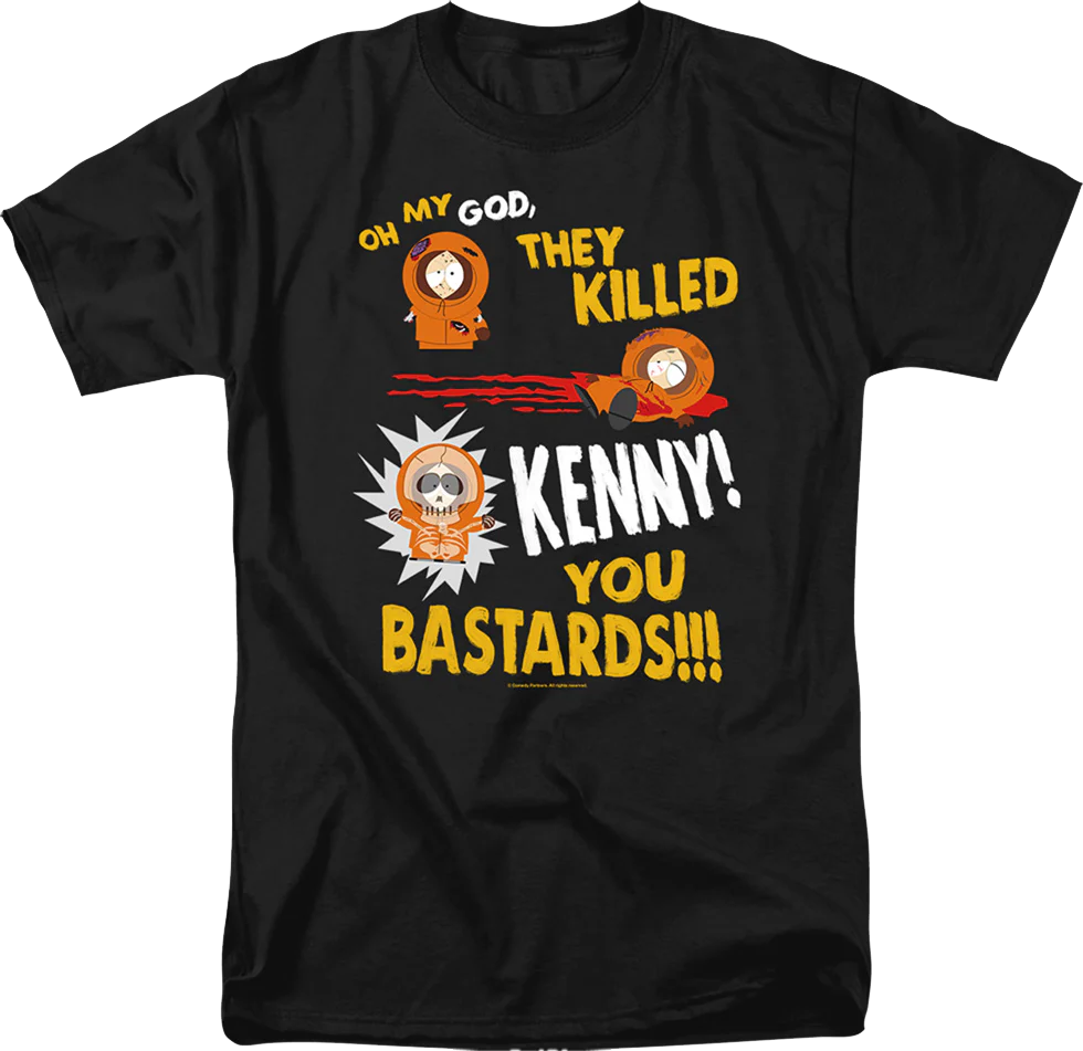 They Killed Kenny South Park T-Shirt