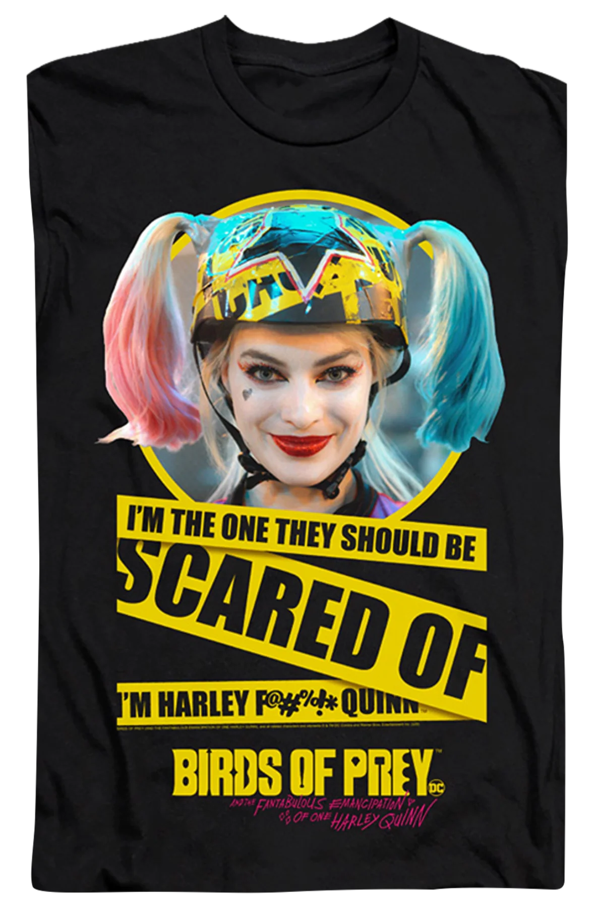 They Should Be Scared Of Harley Quinn Birds Of Prey T-Shirt - Image 2
