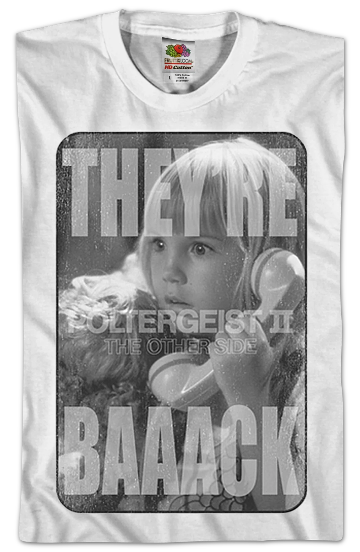 They're Back Poltergeist II T-Shirt - Image 2