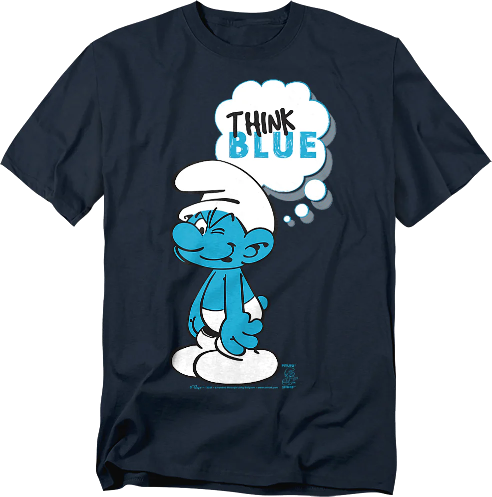 Think Blue Smurfs T-Shirt