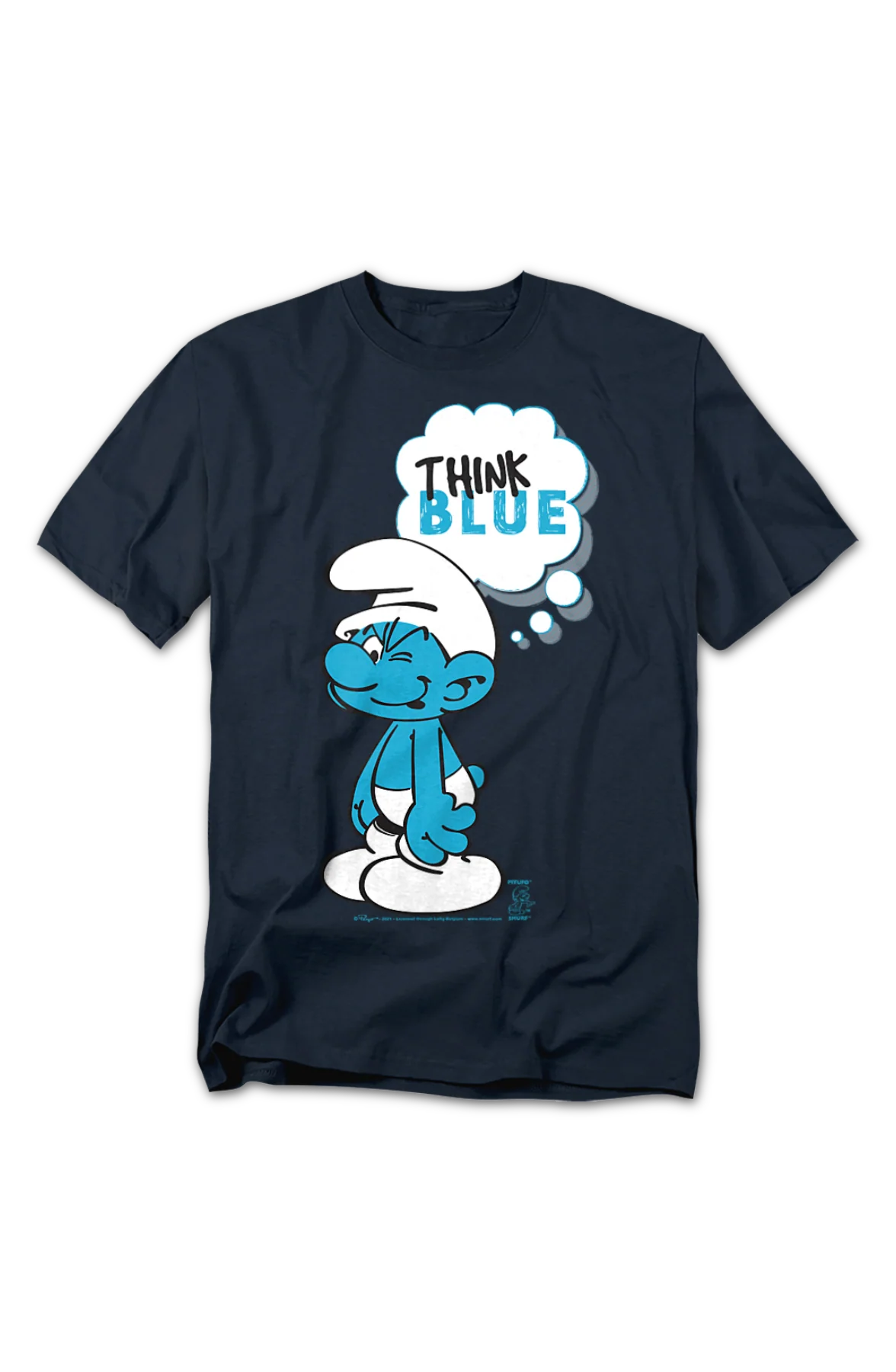 Think Blue Smurfs T-Shirt - Image 2
