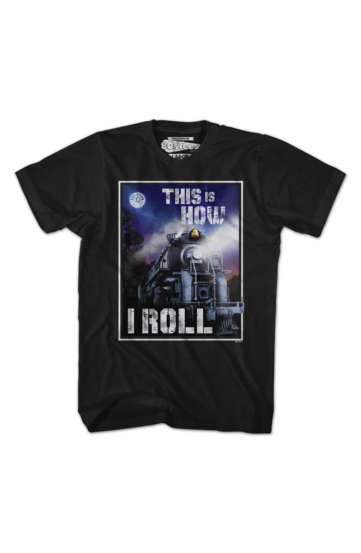 This Is How I Roll Lionel Trains T-Shirt - Image 2
