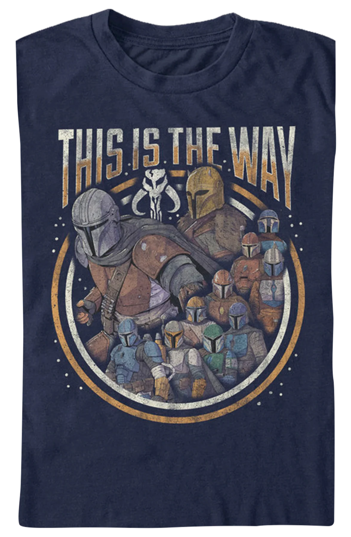 This Is The Way Collage Star Wars The Mandalorian T-Shirt - Image 2