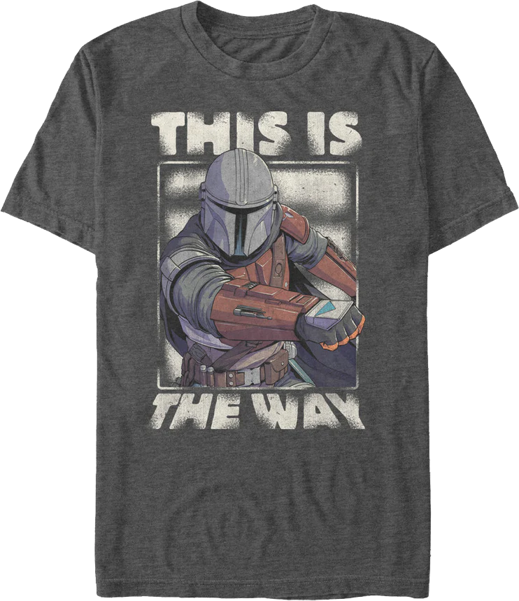 This Is The Way Star Wars The Mandalorian T-Shirt