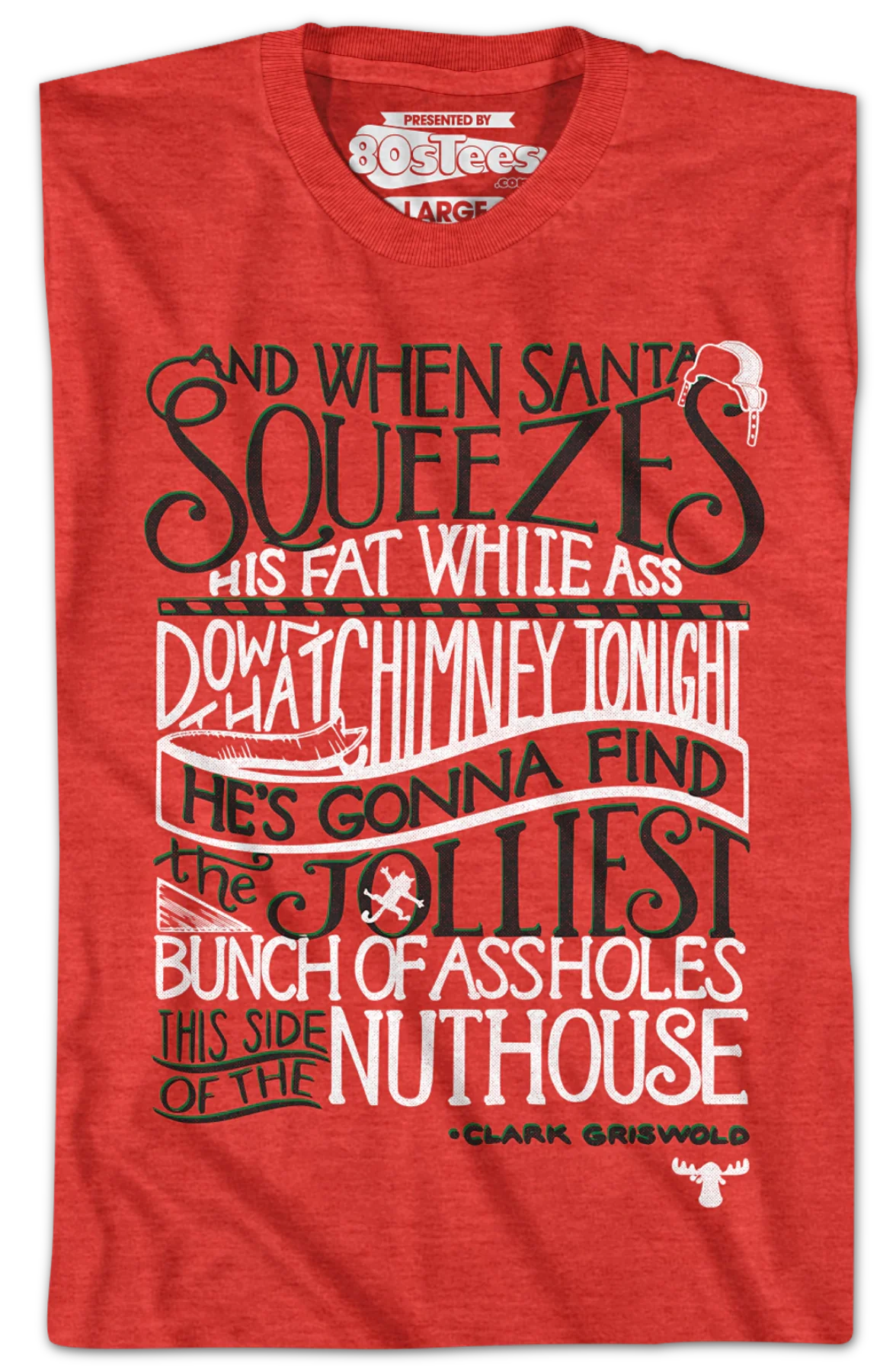 This Side Of The Nuthouse Christmas Vacation T-Shirt - Image 2