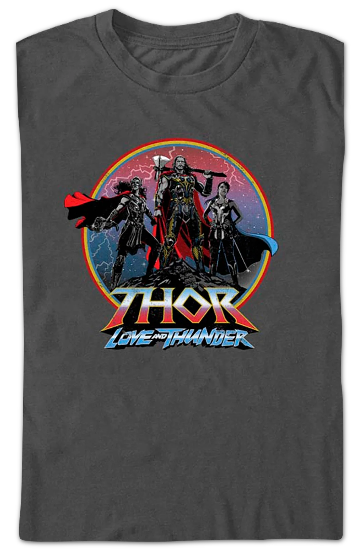 Thor Love And Thunder Heroic Circle Marvel Comics T-Shirt - Image 2