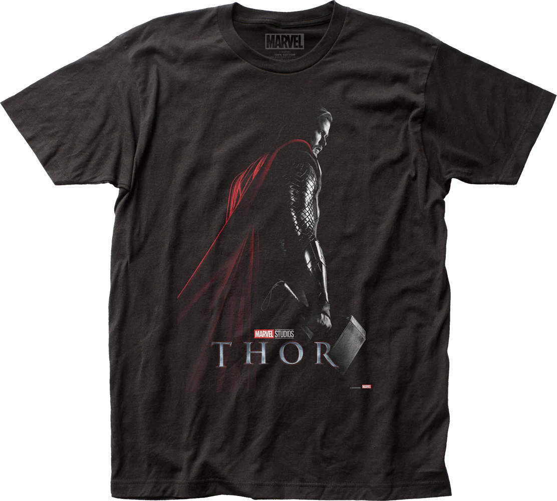 Thor Movie Poster Marvel Comics T-Shirt