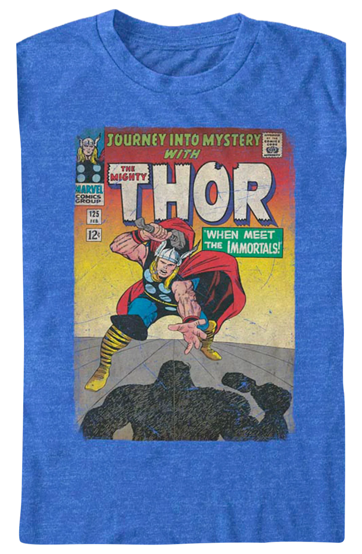 Thor When Meet The Immortals Marvel Comics T-Shirt - Image 2