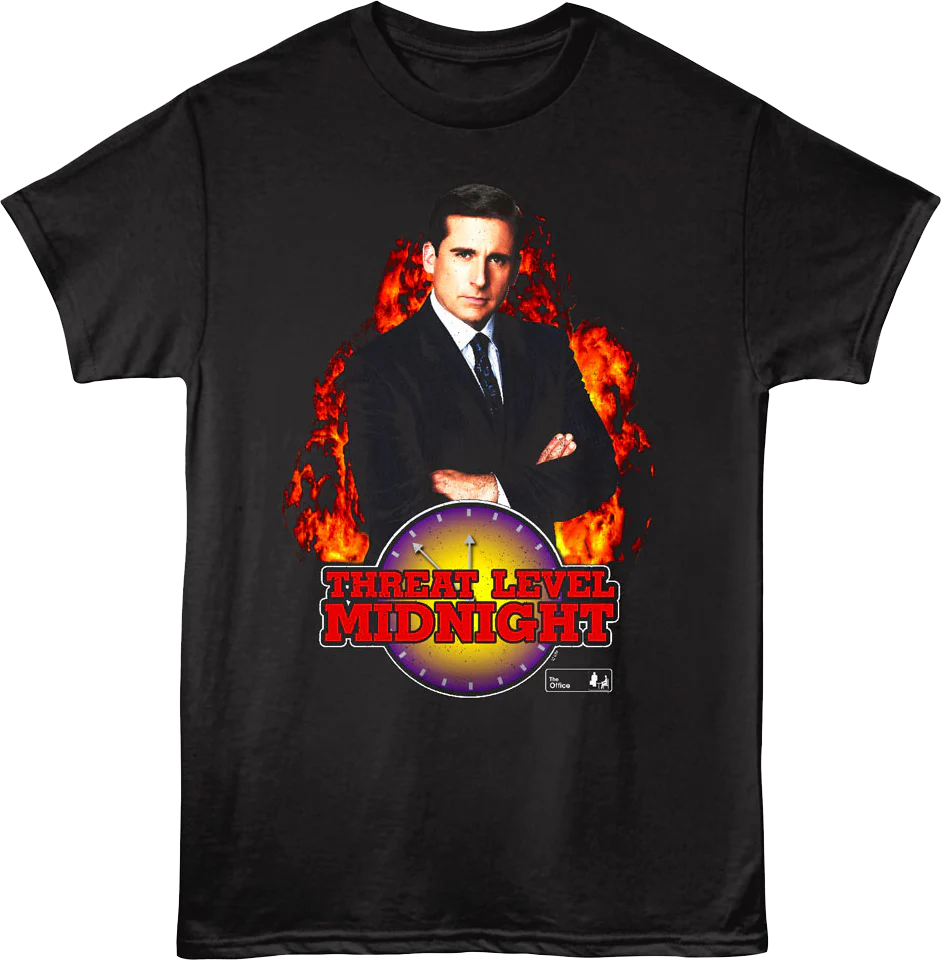 Threat Level Midnight The Office T-Shirt