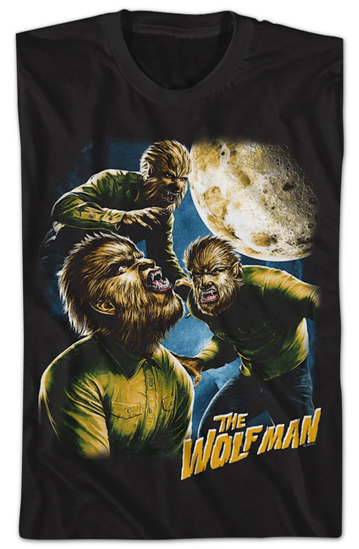 Three Wolf Moon Wolf Man T-Shirt - Image 2