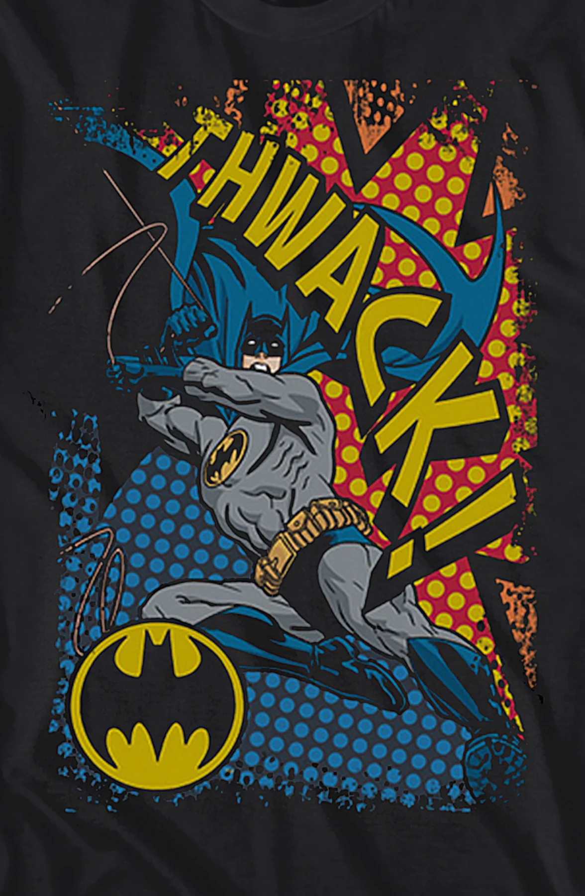 Thwack Batman DC Comics T-Shirt - Image 2