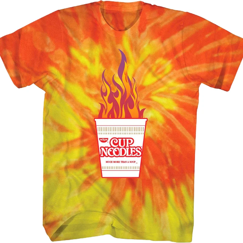 Tie Dye Cup Noodles T-Shirt