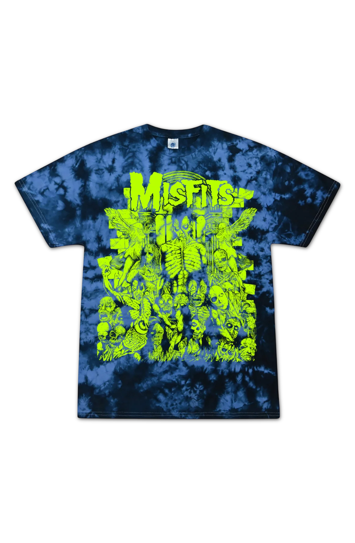 Tie Dye Earth AD/Wolfs Blood Misfits T-Shirt - Image 2