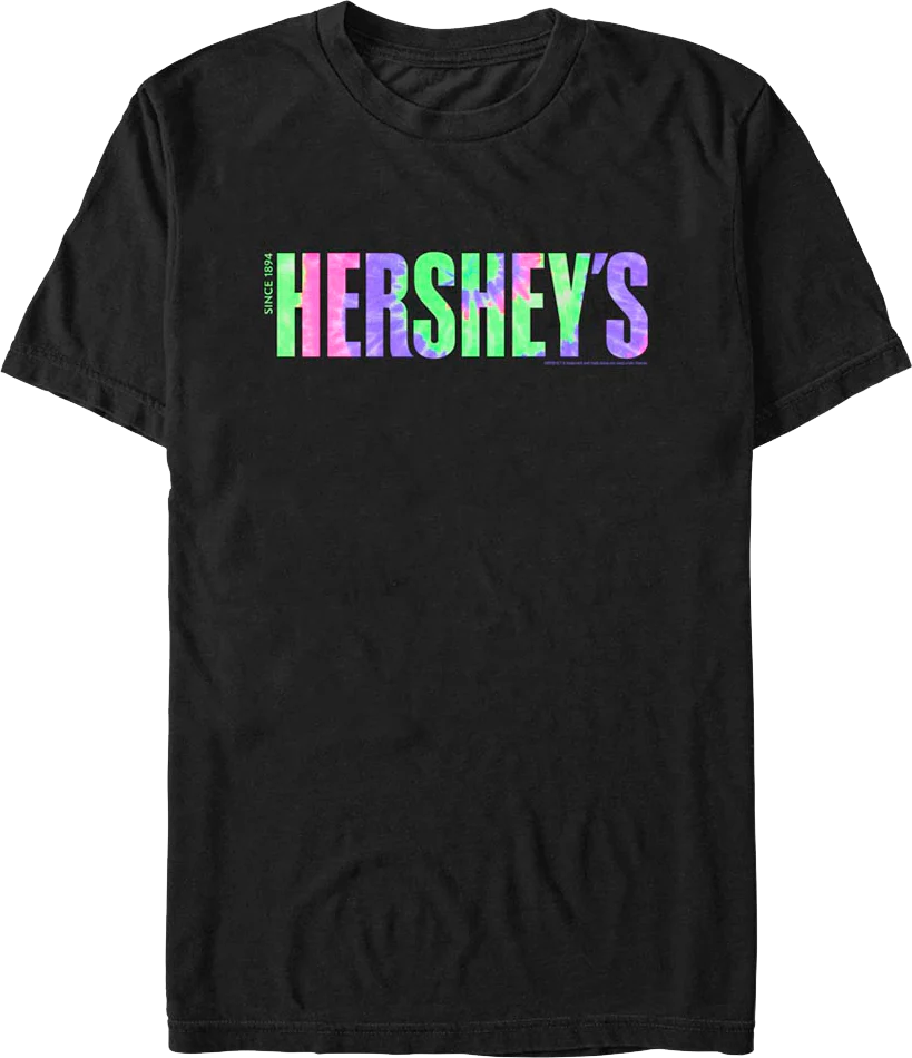 Tie Dye Logo Hershey's T-Shirt