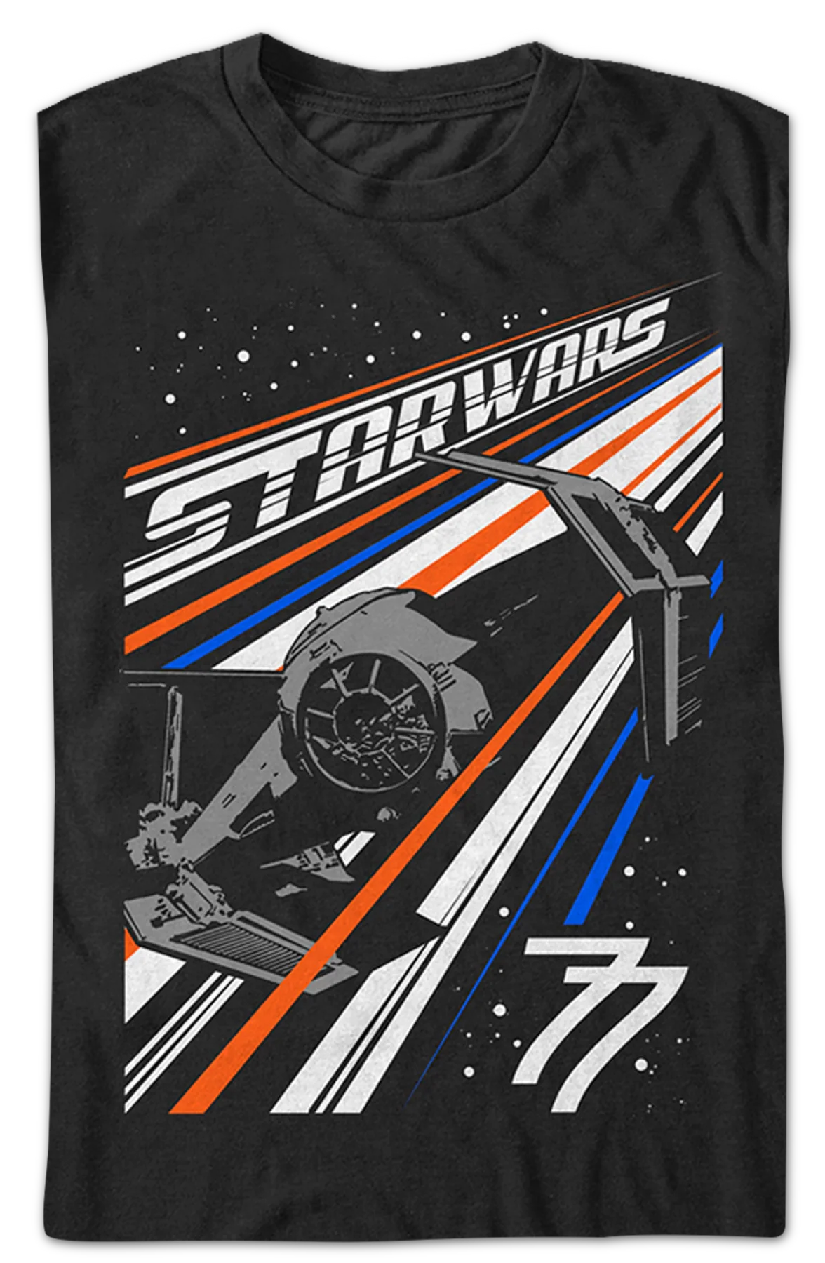 TIE Fighter 77 Star Wars T-Shirt - Image 2