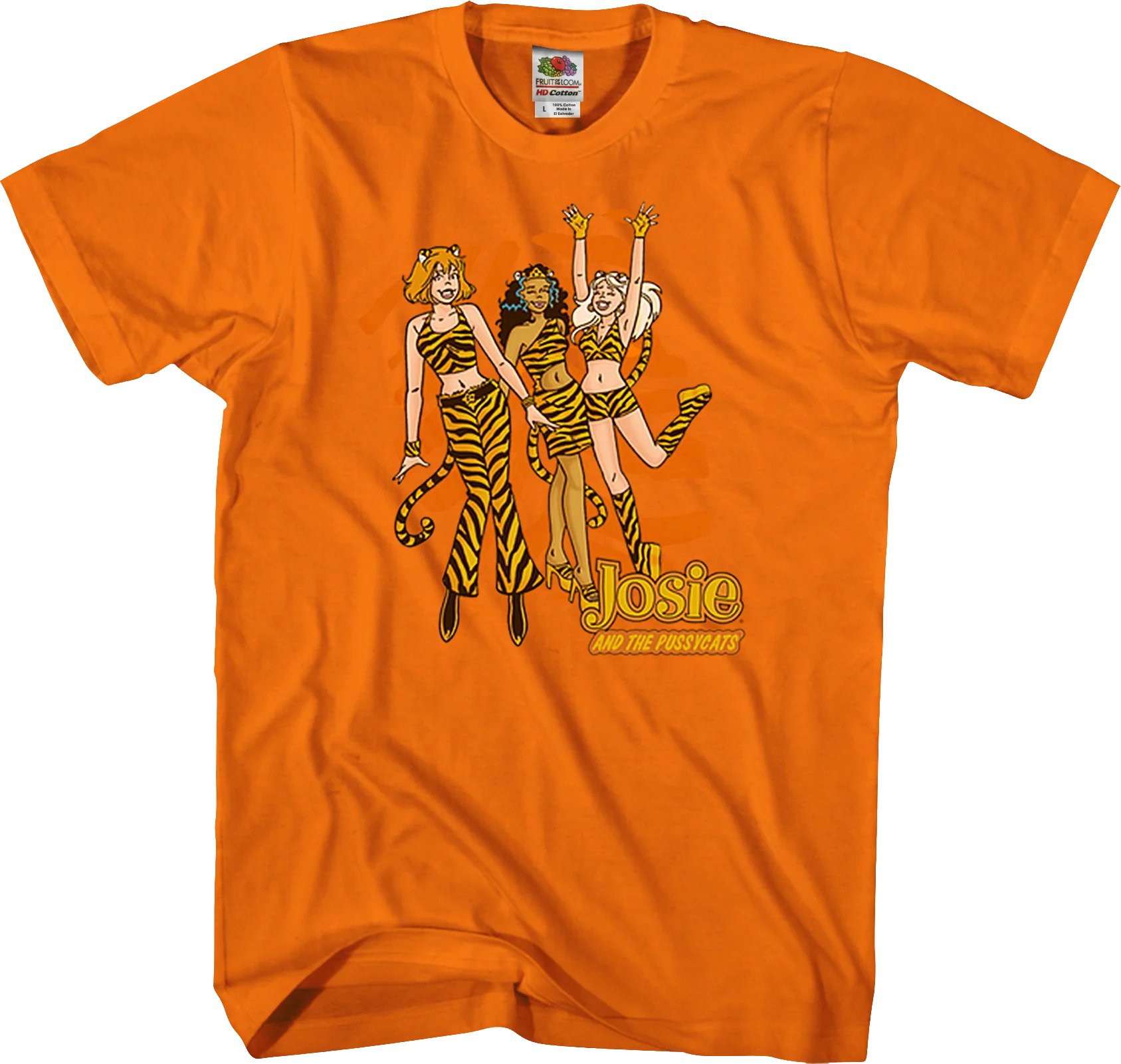 Tiger Stripes Josie and the Pussycats T-Shirt
