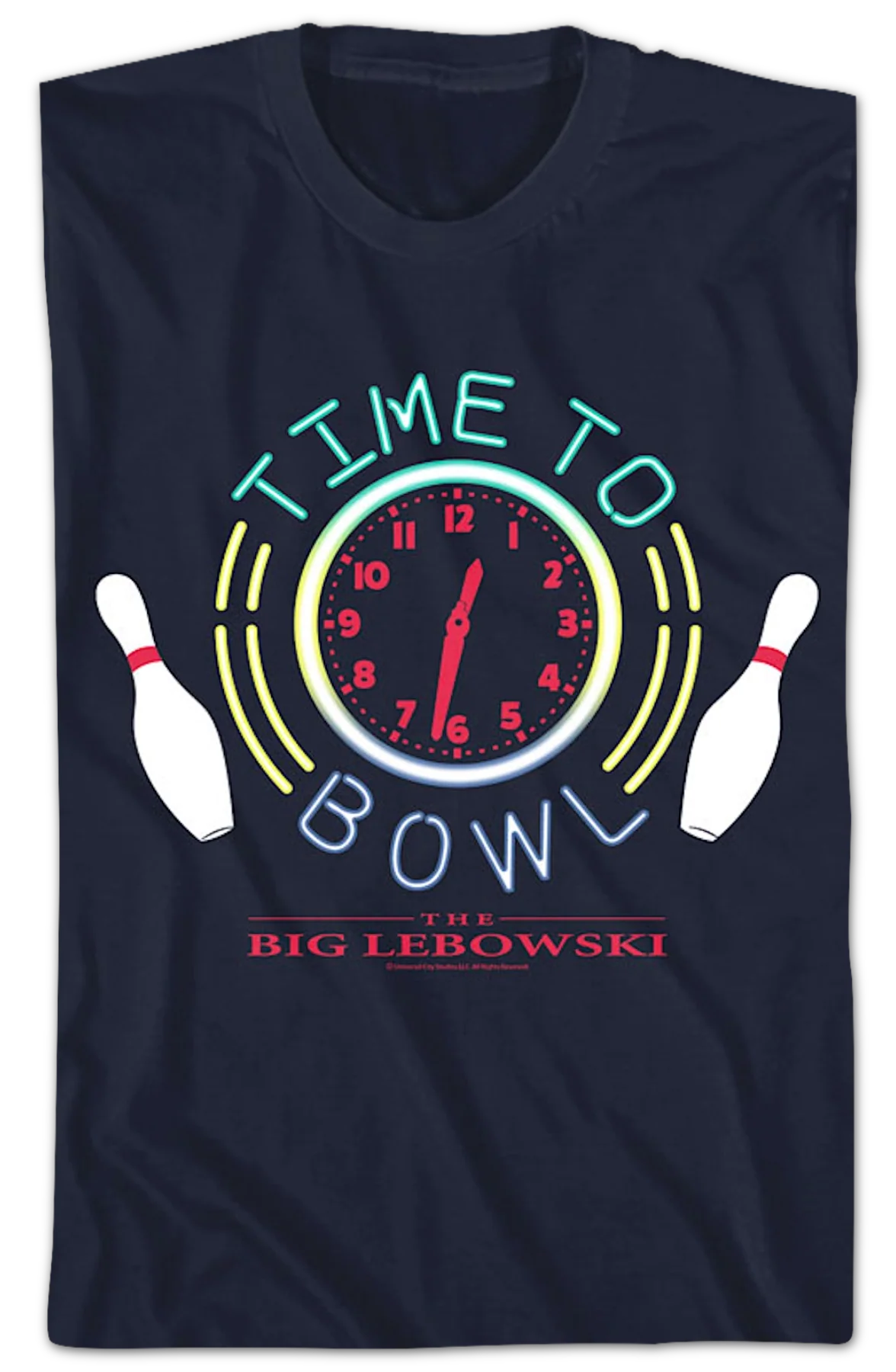 Time To Bowl Big Lebowski T-Shirt - Image 2