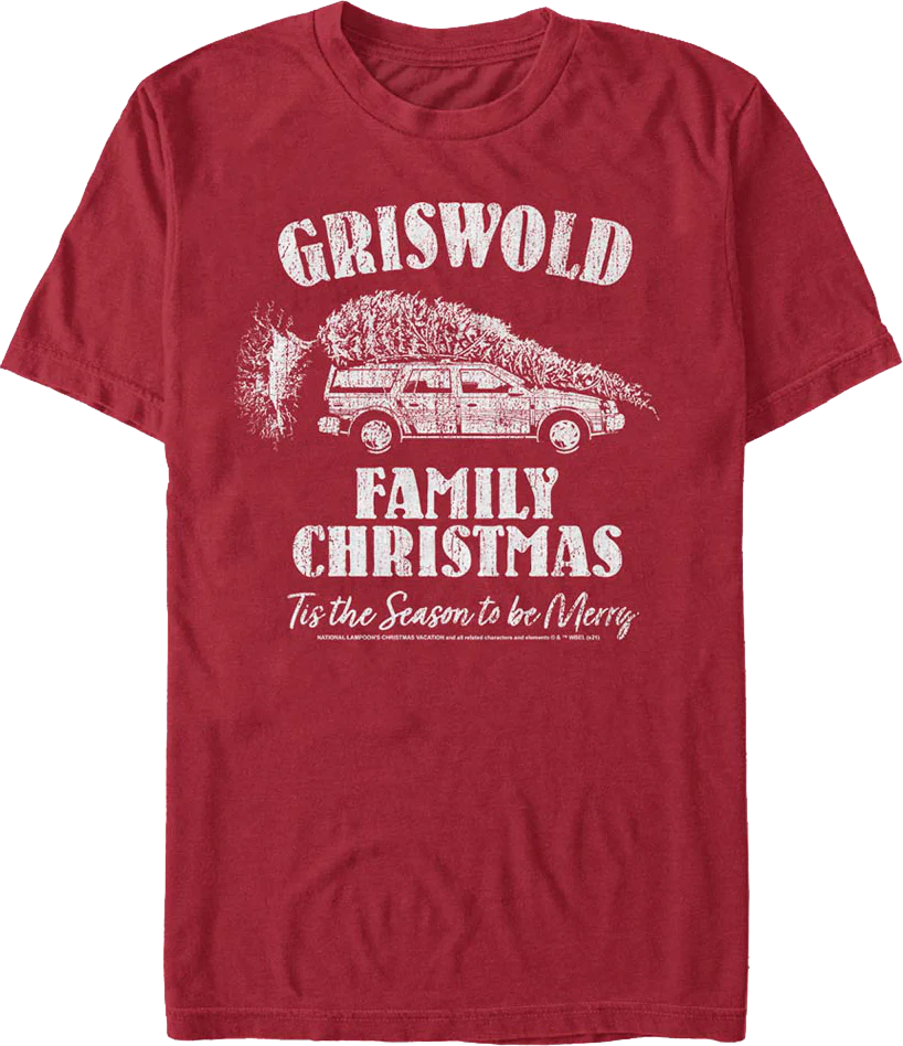 Tis The Season Griswold Family Christmas Vacation T-Shirt